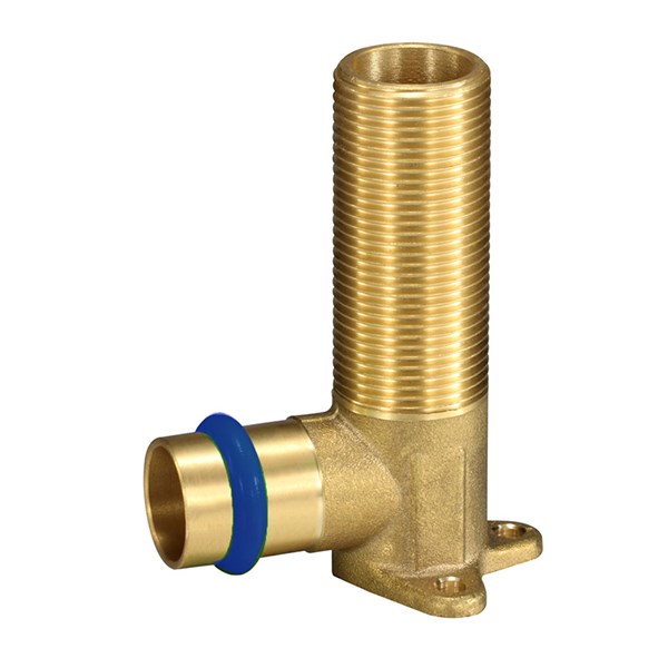 19BP Back Plated Elbow DN15 X 90MM X 1/2MI Lead Free