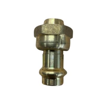 Swivel Nut FI Adapter Straight DN15 X 1/2FI Conical Lead Free
