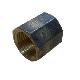 15mm Brass Socket Hex BSP LF 1/2"