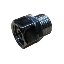 15mm x 25mm Chrome Loose Nut Extension Brass Male x Female BSP LF 1/2"