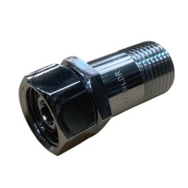 15mm x 50mm Chrome Loose Nut Extension Brass Male x Female BSP LF 1/2"