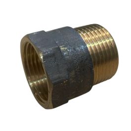 25mm Brass Socket Male x Female BSP LF 1"