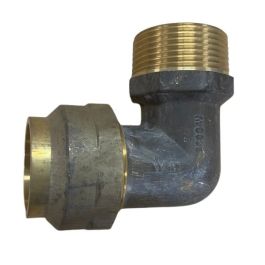 25mm Male X 25C Elbow Flare Compression BSP LF