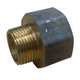 32mm x 25mm Brass Socket Male x Female BSP LF