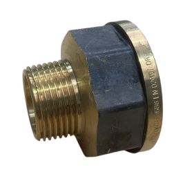 40mm x 25mm Brass Socket Male x Female BSP LF