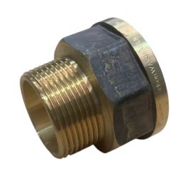 40mm x 32mm Brass Socket Male x Female BSP LF