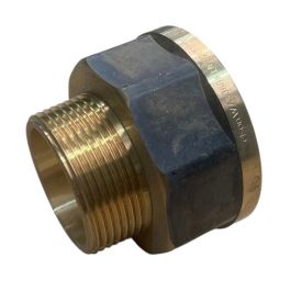 50mm x 40mm Brass Socket Male x Female BSP CLEARANCE
