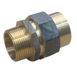 32mm Brass Barrel Union Male x Female BSP LF