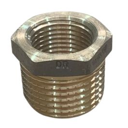 15mm X 10mm Brass Bush BSP LF 1/2 x 3/8