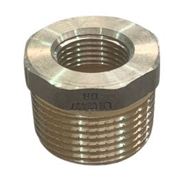 15mm X 6mm Brass Bush BSP LF 1/2 x 1/4