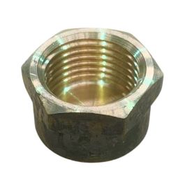 40mm Brass End Cap BSP LF 1-1/2"