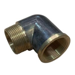 40mm Male x Female Brass Elbow BSP LF
