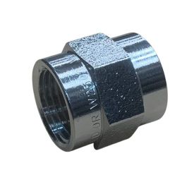 15mm Chrome Brass Socket BSP LF 1/2"