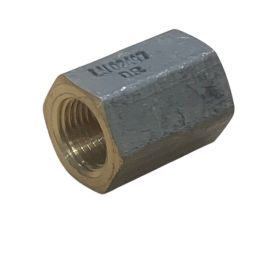 6mm Brass Socket Hex BSP 1/4"
